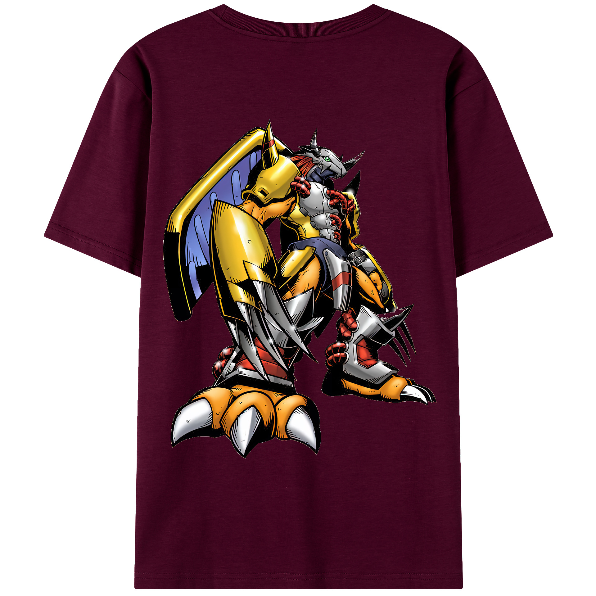 （画像用） Digimon デジタルモンスター/デジモン レディース半袖Tシャツ(バックプリント)